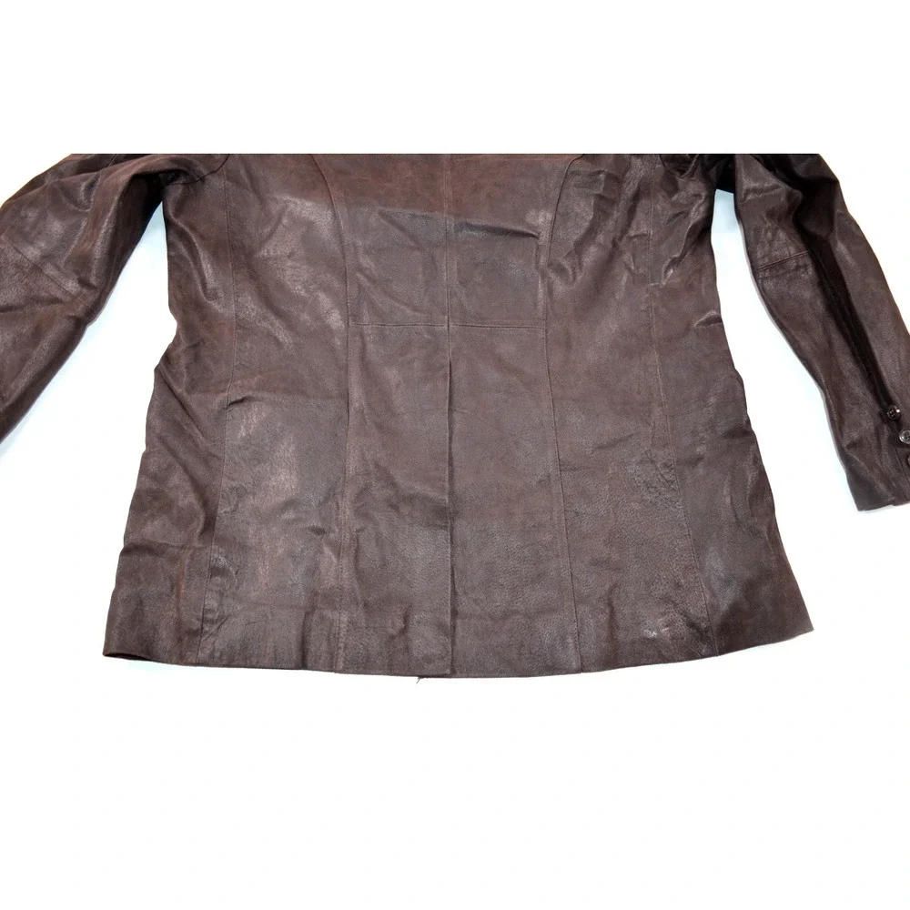 SCULLY‎ Chocalate Brown Western Leather Blazer Jacket Men's 44